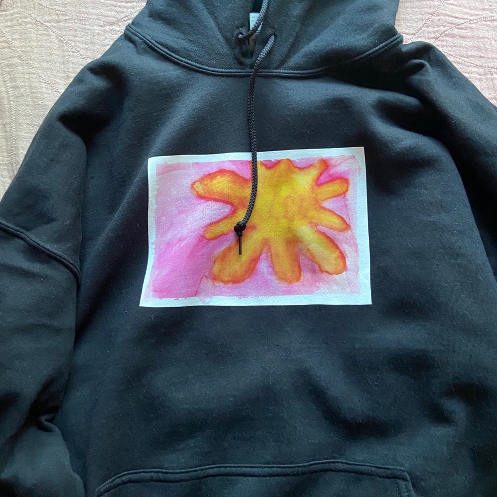 Hand painted Watercolor Sun Sweatshirt☀️🌅
